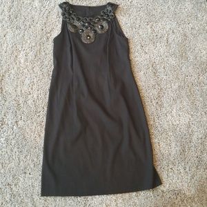 Connected Apparel Black Formal Dress